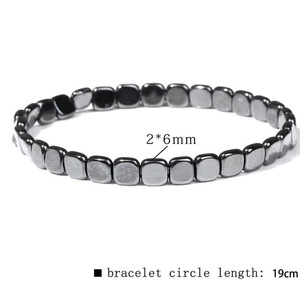 Bracciale in <span class=keywords><strong>Ematite</strong></span> per Uomo, Recupera la Tua Sicurezza, Pietra <span class=keywords><strong>Naturale</strong></span> di <span class=keywords><strong>Ematite</strong></span>, Bracciale Elastico con Perline, Regalo Ispirazionale e Curativo - Product Image 2