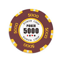 Jetons de casino personnalisés YH Jeton de poker en nylon à vendre