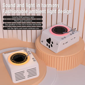 Maravilloso Regalo de Cumpleaños elegante retro mini altavoz Bluetooth y reproductor de CD radio - Product Image 2