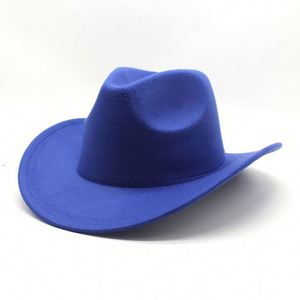 High Quality Wide Brim Leisure Shade Cowboy <b>Hat</b> Men Western Cowboy <b>Hats</b> - Product Image 6
