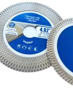 Disque de coupe diamant en porcelaine haute Performance 115mm 125mm pour la coupe humide Lames de scie diamantées Dekton Presse à chaud de qualité industrielle