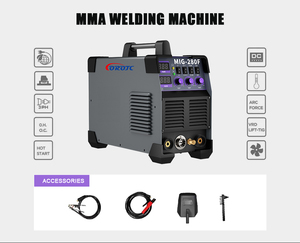 Nueva Máquina <span class=keywords><strong>de</strong></span> Soldar <span class=keywords><strong>Inverter</strong></span> Corotc Lotos 3 en 1 MIG 225A con Alimentador <span class=keywords><strong>de</strong></span> Alambre y <span class=keywords><strong>Pistola</strong></span> <span class=keywords><strong>de</strong></span> Carrete Portátil para Aleación <span class=keywords><strong>de</strong></span> Aluminio - Product Image 6