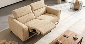 धातु फ्रेम के साथ ओम इलेक्ट्रिक मोटर रेक्लियर तंत्र सोफे और लिविंग रूम के लिए आधुनिक डिजाइन - Product Image 2