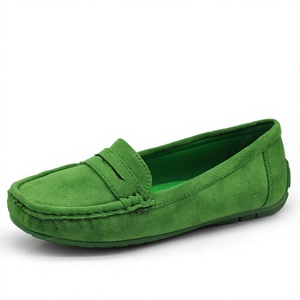 Mocasines Verdes para Mujer, Zapatos Planos, Calzado Casual Cómodo, Transpirable, Ligero, Punta Redonda - Product Image 4