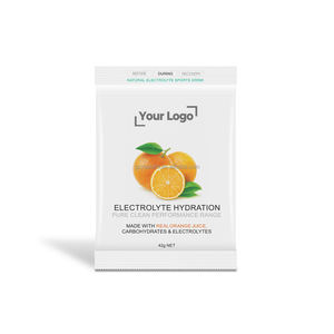 Bubuk hidrasi elektrolit oranye alami Premium suplemen energi dengan natrium kalium Magnesium kalsium - Product Image 6