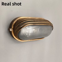Applique murale LED vintage, douille E27, étanche IP55 pour extérieur, allée, escalier, balcon, porte, jardin, design médiéval