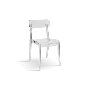 Colette Transparent <b>Chair</b> Set Of 4 Polypropylene Indoor <b>Dining</b> <b>Chairs</b> - Product Image 1