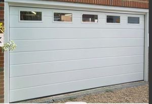 <span class=keywords><strong>Porte</strong></span> <span class=keywords><strong>de</strong></span> <span class=keywords><strong>garage</strong></span> sectionnelle moderne isolée avec âme en mousse <span class=keywords><strong>de</strong></span> polyuréthane, commande intelligente, ouverture pliable, finition élégante - Product Image 3