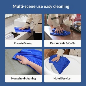 Serviettes de nettoyage de voiture épaisses, absorbantes et sans peluches, pour usage domestique, fabriquées en Chine, vente en gros - Product Image 4