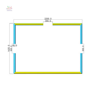 Cancha de <span class=keywords><strong>Fútbol</strong></span> Inflable Comercial Hermética y Portátil 3v3, <span class=keywords><strong>Campo</strong></span> de <span class=keywords><strong>Fútbol</strong></span> Inflable para Diversión al Aire Libre, Certificación CE, Ecológica, Garantía de 3 Años - Product Image 2