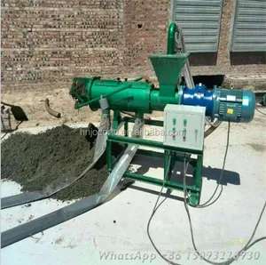 Separador de manure de líquido para parafuso, separador de bebidas e copos sólidos para fertilizante orgânico