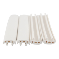 Bande de silicone extrudée sur mesure, résistante à la chaleur, flexible, de forme irrégulière, bande d'étanchéité en caoutchouc de silicone pour l'étanchéité et la protection