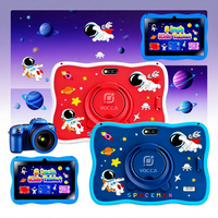 Nueva Tablet Infantil HD de 8 Pulgadas, Android 14, Pantalla Táctil Capacitiva, Procesador G+FF de Cuatro Núcleos, 2GB+16GB, 4 Colores, Wi-Fi, Funda de Silicona, Educativa