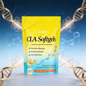 Capsules d'acide linoléique conjugué de qualité supérieure, gestion du poids, apport énergétique et soutien immunitaire pour adultes - Product Image 4