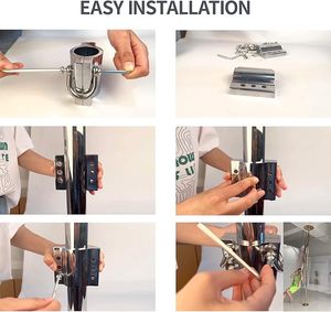 Dispositivo di Rotazione per Palo da Danza 45mm, Accessori per Acrobazie con Palo e Seta, Attacco per Palo Silkii, Impugnatura per Seta - Product Image 4