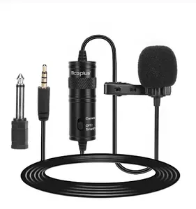 Hot Mcoplus MCO-LVD600 Lapel Lavalier Microphone Interview Vlog Live MIC Recording Compatible with Phone Camera Computer