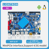 Placa de Desarrollo Industrial de Alto Rendimiento Liontron, 4+128 GB, CPU de 6 Núcleos, Placa Base Confiable para Android