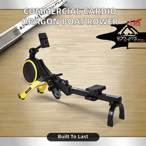 Appareil de musculation <span class=keywords><strong>cardio</strong></span> pour usage commercial : <span class=keywords><strong>Rameur</strong></span> magnétique Dragon Boat, <span class=keywords><strong>Rameur</strong></span> à ventilateur en fer pour entraînement - Product Image 2