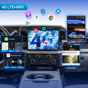 Autoradio Android avec écran tactile de 12,7 pouces, compatible avec Ford F250 Raptor 2020-2026, navigation GPS, lecteur multimédia, Carplay - Product Image 5