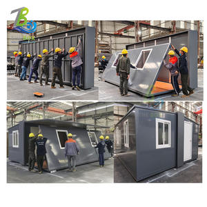 रसोई और लिविंग शिपिंग के साथ विला 2 3 बेडरूम और लिविंग शिपिंग प्रीफैब्रिकेटेड कंटेनर हाउस - Product Image 2