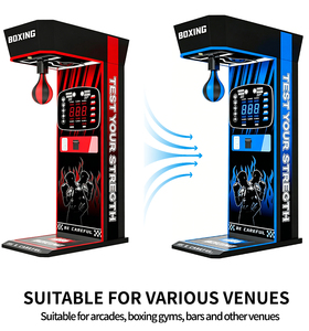 Máquina de Boxeo Arcade, Máquina de Juego Electrónica Operada con Monedas, Máquina de Juego Deportiva para Interiores, para Centros de Entretenimiento - Product Image 5
