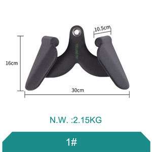 Accesorios de máquina de cable de fitness para gimnasio <span class=keywords><strong>en</strong></span> casa, <span class=keywords><strong>barra</strong></span> <span class=keywords><strong>en</strong></span> T de acero, <span class=keywords><strong>polea</strong></span> de <span class=keywords><strong>barra</strong></span> <span class=keywords><strong>en</strong></span> V, agarre de goma, mango de entrenamiento de fuerza para rizo de bíceps Lat - Product Image 5