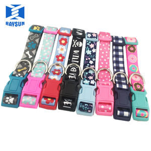 De moda para mascotas suministros de nylon de perro de cuero cámara de silicona <span class=keywords><strong>collar</strong></span> de perro collares para mascotas - Product Image 5