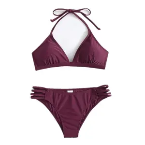 Hot bán nhà máy trực tiếp rẻ hơn cửa hàng Bikinis Set bán buôn kết hợp phong cách quần áo kiện áo tắm phụ nữ đồ bơi cổ