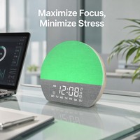 Machine à bruit blanc intelligente pour le sommeil des bébés, réveil de table avec lumière RGB, précision calibrée, conçue pour le B2B