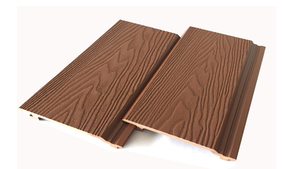 Saudi Arabia WPC Bên Ngoài Bức Tường <span class=keywords><strong>Siding</strong></span> Bảng Điều Chỉnh 3D Nổi Hạt Gỗ Gỗ Composite Mặt Tiền Gỗ Nhựa Composite Tường Ốp - Product Image 2