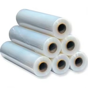 Película de Protección LLDPE Transparente de Buena Calidad, 45 cm, 20 micras, Película Estirable para Envolver y Empacar - Product Image 5