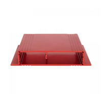 Boîtier en aluminium anodisé d'usinage CNC Boîtier d'instruments électroniques en métal Boîtier PCB