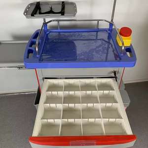 Petits chariots médicaux chariots d'urgence véhicules <span class=keywords><strong>de</strong></span> <span class=keywords><strong>transport</strong></span> <span class=keywords><strong>de</strong></span> médicaments et <span class=keywords><strong>de</strong></span> perfusion - Product Image 3