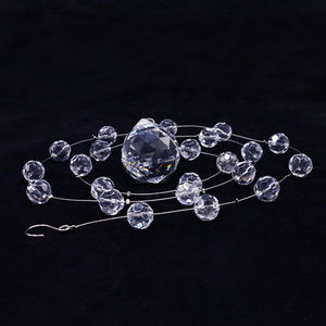 Cortina <span class=keywords><strong>de</strong></span> cadena <span class=keywords><strong>de</strong></span> cuentas <span class=keywords><strong>de</strong></span> cristal para candelabro, decoración <span class=keywords><strong>de</strong></span> fiesta <span class=keywords><strong>de</strong></span> boda, <span class=keywords><strong>guirnalda</strong></span> <span class=keywords><strong>de</strong></span> cristal para pilar <span class=keywords><strong>de</strong></span> cristal - Product Image 3