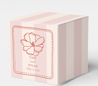 Boîte d'emballage cosmétique en papier rigide recyclable, écologique, personnalisée, avec dessin de fleurs, doublure en éponge, fermeture magnétique