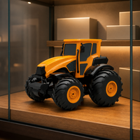 Tracteur RC en gros 1/14, tracteur agricole télécommandé 4x4, véhicule routier, homologué EN71 CE, modèle de loisir en métal avec chargeur