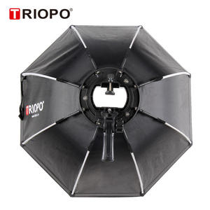 Diffuseur de flash réfléchissant portable professionnel à montage rapide KS2-65 65cm pour éclairage de <span class=keywords><strong>studio</strong></span> photo et boîte à lumière douce - Product Image 5