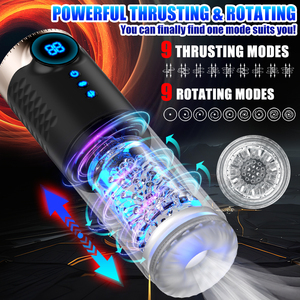 Otomatik erkek Masturbator emme titreşim Penis mastürbasyon makinesi vajina cep kedi yetişkin mal seks oyuncakları erkekler için - Product Image 2