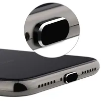실용적인 방진 커버 아이폰 충전기 독 금속 안티 먼지 충전기 독 플러그 스토퍼 캡 아이폰 iwatch