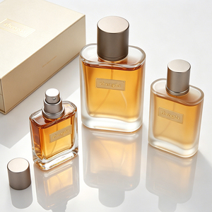 Flacons de parfum en verre dépoli, directement de l'usine, 30ml 50ml 100ml, avec bouchon à vis et pulvérisateur, flacons cosmétiques vides - Product Image 4
