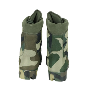 ट्रैकिंग प्रशिक्षण में लंबी पैदल यात्रा के लिए उच्च शीर्ष हरे छलावरण आउटडोर रेगिस्तान जूते - Product Image 5