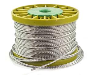 6x19 + fc 6x19 + <span class=keywords><strong>iwr</strong></span> 3 मिमी 8 मिमी 304 s तार रस्सी और उठाने के लिए आपकी आवश्यकताओं के लिए व्यास और सुरक्षा कारकों का मिलान - Product Image 1