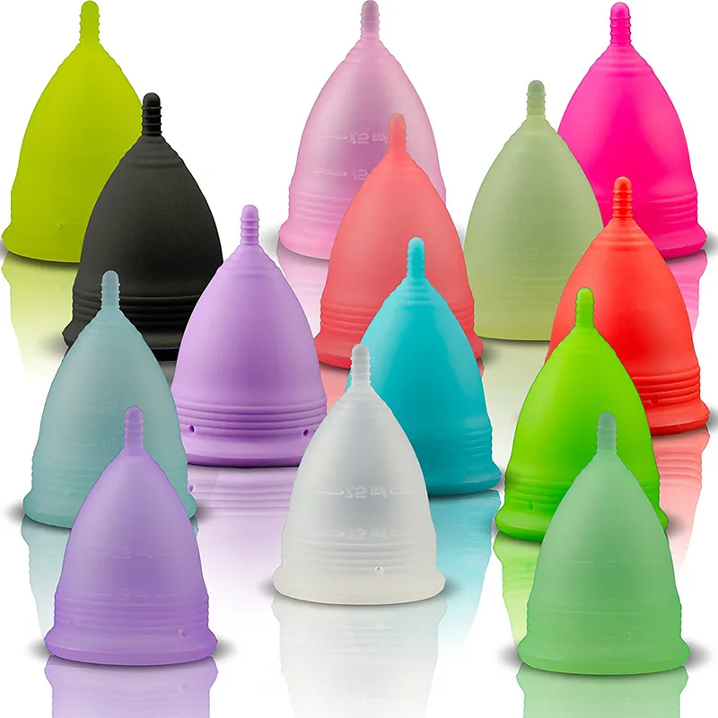 High Quality Medical silicone menstrual cup with features of soft safety comfortable hygienic and odorless
