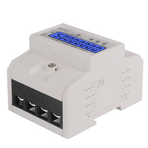 Compteur d'énergie triphasé SINOTIMER DDS024/DDS024T sur rail DIN 4P 50Hz avec rétroéclairage LCD, wattmètre certifié CE Z43 - Product Image 5