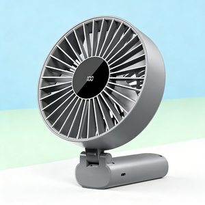 Mini Ventilador Plegable Portátil ABS con Potente Flujo de Aire y 100 Niveles de Velocidad, Ventilador de Mesa Recargable por USB - Product Image 1