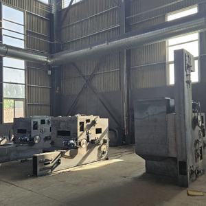 Équipement de nettoyage des métaux, <span class=keywords><strong>machine</strong></span> de sablage à bande transporteuse en caoutchouc pour le polissage - Product Image 6