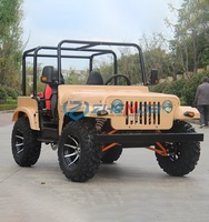 ZHENDA Nouveau Véhicule Utilitaire Mini Jeep 250cc Buggy UTV Tout-Terrain Essence Adultes 2 Places Cuir Souple Peinture 3K Hydraulique Manuel