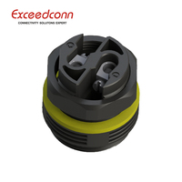 Connecteur de câble femelle à 2 broches 17,5A 450V AC EP020-2124-00 IP68 pour éclairage paysager