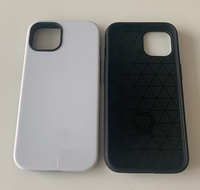 Coque de téléphone en TPU, 2 en 1, compatible iPhone 13, 13pro et promax, avec impression par Sublimation ou UV, 1 pièce