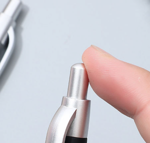 Stylo Bille Promotionnel en Gros avec Colle Pulvérisée, Matériau Métallique à Pression, Logo Imprimé pour l'Éducation et les Conférences, Couleurs Assorties - Product Image 3